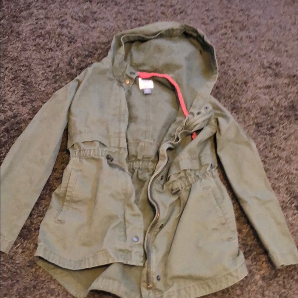 Army green Jean jacket
